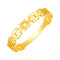 14k Yellow Gold Chain Link Ring